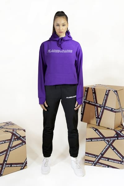 Places+Faces がブランド的要素を強化した最新コレクションを発表 “first collection”と題した最新作で「P+F」がネクストステップへ踏み入れたことを証明 “first collection”と題した新たなカプセルを提げ、「P+F」がブランドとしてのネクストステップに挑む 今やストリートに精通する者でその名を知らない人はいないであろう、ロンドンベースのフォトグラフィーコレクティブ「Places+Faces（プレイシズ プラス フェイシズ）」が、“first collection”と題した最新アパレルコレクションのルックブックを公開した。Ciesay（シーセイ）は『Vogue』において、「僕たちは単なるスクリーンプリントからカットソー製作へと移行したかったんだ。洋服そのものをより成長させるために、デニムジャケットやスウェット、それにマッチするバッグ類にも挑戦したよ」とコメントしている。  Ciesayが言及したプロダクトに加え、カラバリ豊富なトラックスーツ、サイドバッグ、機能的なバックパックなど、最新コレクションには従来のものと若干デザインの異なる「Places+Faces」のロゴを採用。また、Ciesayはこれらのグラフィックピースに説明を加え、「これらのTシャツはポルトガルで生産し、僕が愛してやまないヴィンテージTシャツのように、色を抜くためのウォッシュをかけたんだ。ルックブックも進化したね。なぜなら、僕たちはフォトグラファーだし、写真も映像も撮影できるから。だから、そういう要素がブランドに反映されているんだ」と述べている。  「P+F」の“first collection”は、まもなく彼らの公式サイトにて発売されるとのことなので、気になる方はアップデートをお見逃しなく。  〈Supreme（シュプリーム）〉x 著名写真家 Nan Goldin（ナン・ゴールディン）のアイテム一覧や、独特な色彩感覚とディテールでユース感を表現した〈DIGAWEL（ディガウェル）〉のバックステージレポートなど、『HYPEBEAST』がお届けする最新ファッションニュースもあわせてご確認を。 HYPEBEAST