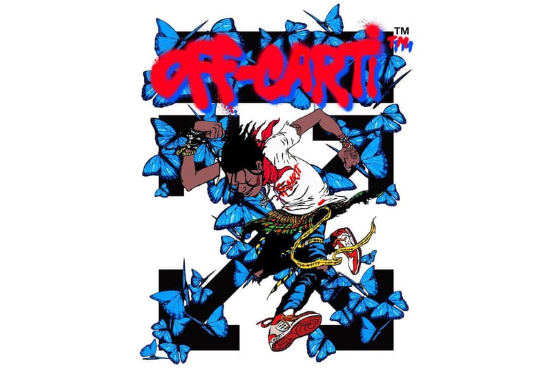 Playboi Carti と Off-White™ のコラボレーションが実現? 事の発端はとあるグラフィティアーティストのInstagram投稿で、そこには〈Off-White™〉の公式アカウントからもコメントが