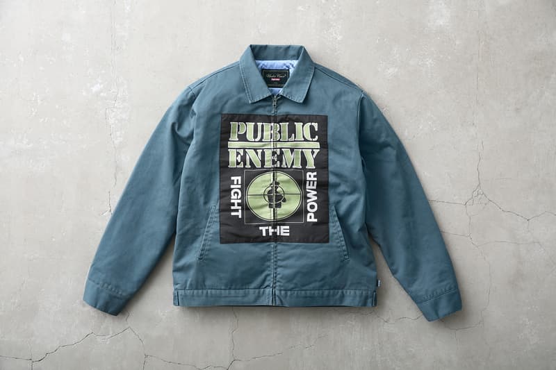 Supreme x UNDERCOVER x Public Enemy のルックブック&アイテム一覧が解禁 英国シューズメーカー〈Dr.Martens〉を迎えたコラボシューズを含む豪華ラインアップの国内リリース情報も解禁 Nike ナイキ NBA Supreme シュプリーム UNDERCOVER アンダーカバー ヒップホップユニット Public Enemy パブリック エナミー 3rdアルバム Fear of a Black Planet グラフィック ダウンジャケット ベスト モッズコート スウェットセットアップ 開襟シャツ カーゴパンツ ロングスリーブTシャツ Dr.Martens ドクターマーチン コラボ3ホールブーツ ネックレス ラグ HYPEBEAST ハイプビースト