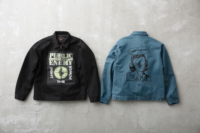 Supreme x UNDERCOVER x Public Enemy のルックブック&アイテム一覧が解禁 英国シューズメーカー〈Dr.Martens〉を迎えたコラボシューズを含む豪華ラインアップの国内リリース情報も解禁 Nike ナイキ NBA Supreme シュプリーム UNDERCOVER アンダーカバー ヒップホップユニット Public Enemy パブリック エナミー 3rdアルバム Fear of a Black Planet グラフィック ダウンジャケット ベスト モッズコート スウェットセットアップ 開襟シャツ カーゴパンツ ロングスリーブTシャツ Dr.Martens ドクターマーチン コラボ3ホールブーツ ネックレス ラグ HYPEBEAST ハイプビースト