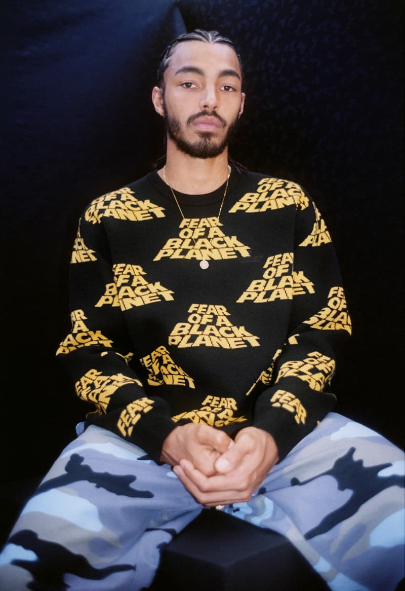 Supreme x UNDERCOVER x Public Enemy のルックブック&アイテム一覧が解禁 英国シューズメーカー〈Dr.Martens〉を迎えたコラボシューズを含む豪華ラインアップの国内リリース情報も解禁 Nike ナイキ NBA Supreme シュプリーム UNDERCOVER アンダーカバー ヒップホップユニット Public Enemy パブリック エナミー 3rdアルバム Fear of a Black Planet グラフィック ダウンジャケット ベスト モッズコート スウェットセットアップ 開襟シャツ カーゴパンツ ロングスリーブTシャツ Dr.Martens ドクターマーチン コラボ3ホールブーツ ネックレス ラグ HYPEBEAST ハイプビースト
