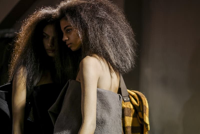 Rick Owens 2018 Fall Winter Backstage Paris Fashion Week