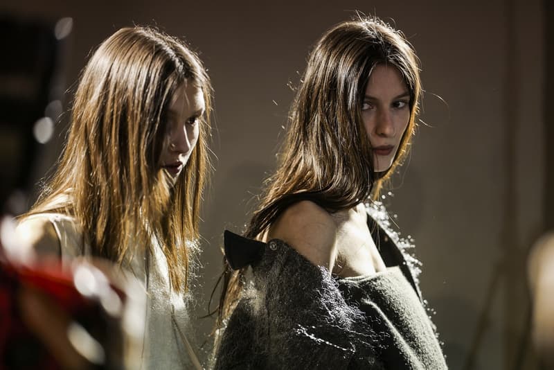 Rick Owens 2018 Fall Winter Backstage Paris Fashion Week