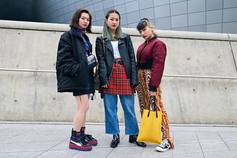 Streetsnaps：Seoul Fashion Week Fall/Winter 2018  ストリートスナップ：2018年秋冬ソウルファッションウィーク 巧みな色使いやグラフィカルなプロダクトの取り入れ方から感じ取る韓国独自のファッションカルチャー