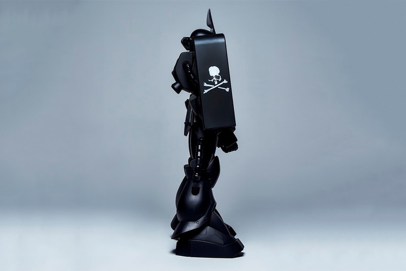 mastermind JAPAN x STRICT-G のコラボ第4弾はスカルを纏った漆黒のシャアザク 初の旗艦店『MASTERMIND TOKYO』ではシャアのパーソナルマークとスカルロゴを配したアパレルコレクションを展開