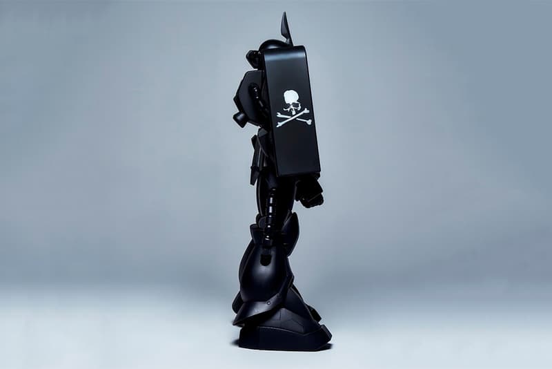 mastermind JAPAN x STRICT-G のコラボ第4弾はスカルを纏った漆黒のシャアザク 初の旗艦店『MASTERMIND TOKYO』ではシャアのパーソナルマークとスカルロゴを配したアパレルコレクションを展開