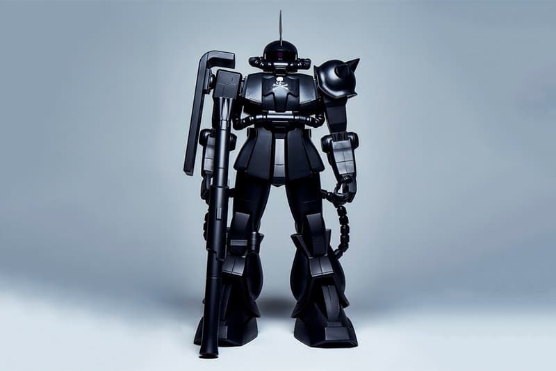 mastermind JAPAN x STRICT-G のコラボ第4弾はスカルを纏った漆黒のシャアザク 初の旗艦店『MASTERMIND TOKYO』ではシャアのパーソナルマークとスカルロゴを配したアパレルコレクションを展開