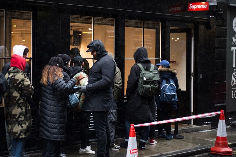 ロンドンよりSupreme 2018年春夏コレクション第2弾ドロップ日のフォトレポートが到着 シュプリーム HYPEBEAST ハイプビースト