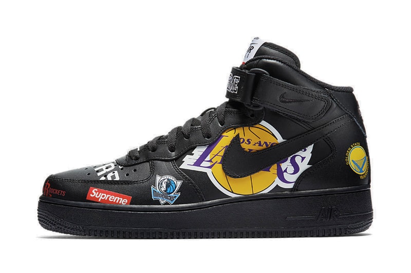 Supreme x Nike x NBA によるコラボ Air Force 1 Mid の Nike オンラインストア発売が決定 シュプリーム　ナイキ エアフォース Sneakee スニーカー HYPEBEAST ハイプビースト