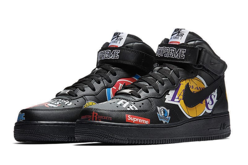 Supreme x Nike x NBA によるコラボ Air Force 1 Mid の Nike オンラインストア発売が決定