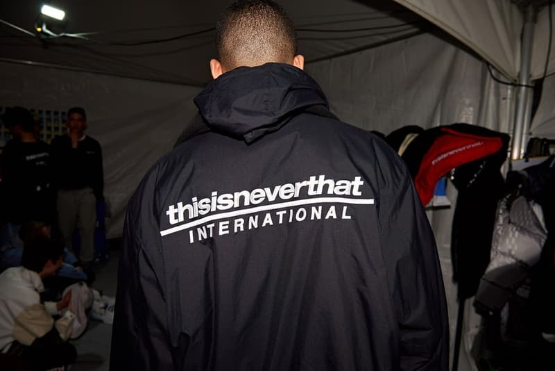 韓国ストリートの代表格 thisisneverthat 初のランウェイの舞台裏をレポート 今注目すべき韓国発のストリートレーベルが2018年秋冬コレクションの一環として〈Nike(ナイキ)〉やGORE-TEXとのコラボレーションを発表 HYPEBEAST ハイプビースト