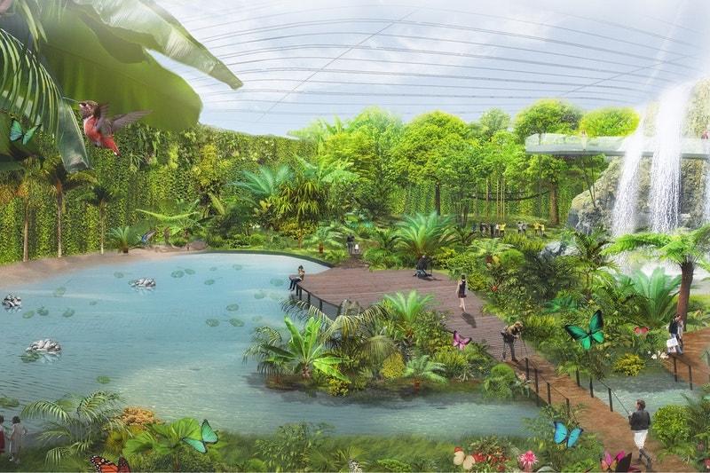 フランス北部に世界最大規模のドーム型植物園 “Tropicalia” が誕生か？ とある建築デザイン事務所がヨーロッパにいながらアマゾンの生物や植物を鑑賞できる夢のような施設を計画中 Coldefy & Associates エネルギーサービス Dalkia ハンガー・ゲーム 世界最大規模 ドーム型植物園 Tropicalia トロピカリア 熱帯雨林 ハチドリ 川魚 アマゾン 人工植物園 平均温度 28度 任天堂 ゲームボーイ型 目覚まし時計 Supreme シュプリーム Brooklyn Machine Works ブルックリン・マシン・ワークス BMX HYPEBEAST ハイプビースト