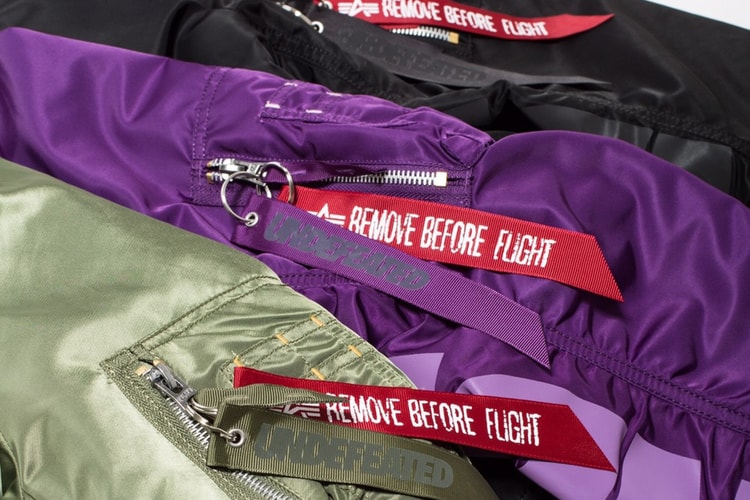 UNDEFEATED x Alpha Industries より都会的に昇華したコラボ MA-1 ジャケットが登場
