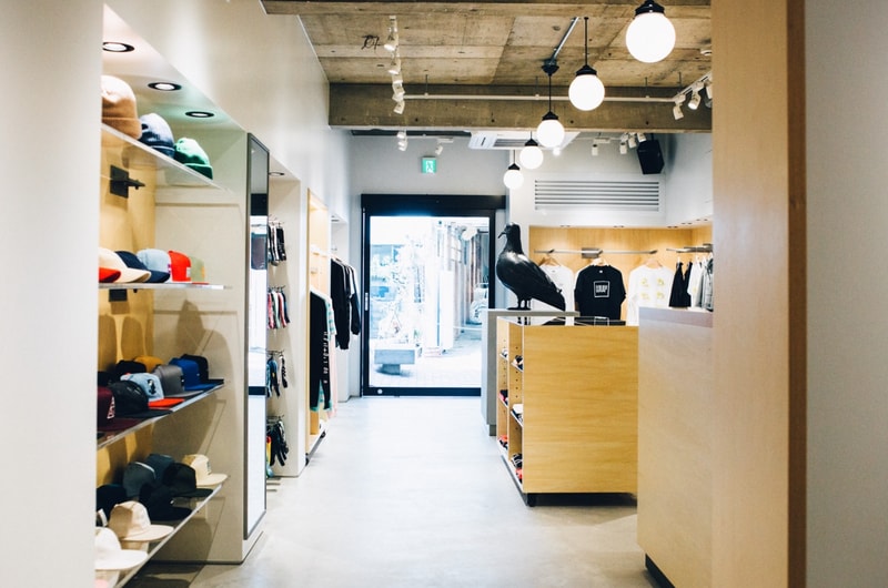 HUF のニューショップ HUF HARAJUKU の店内をいち早くチェック