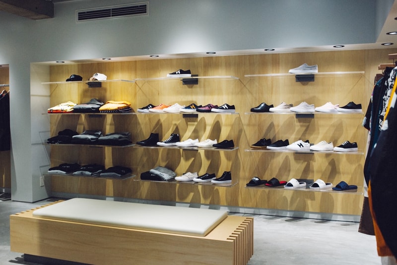 HUF のニューショップ HUF HARAJUKU の店内をいち早くチェック