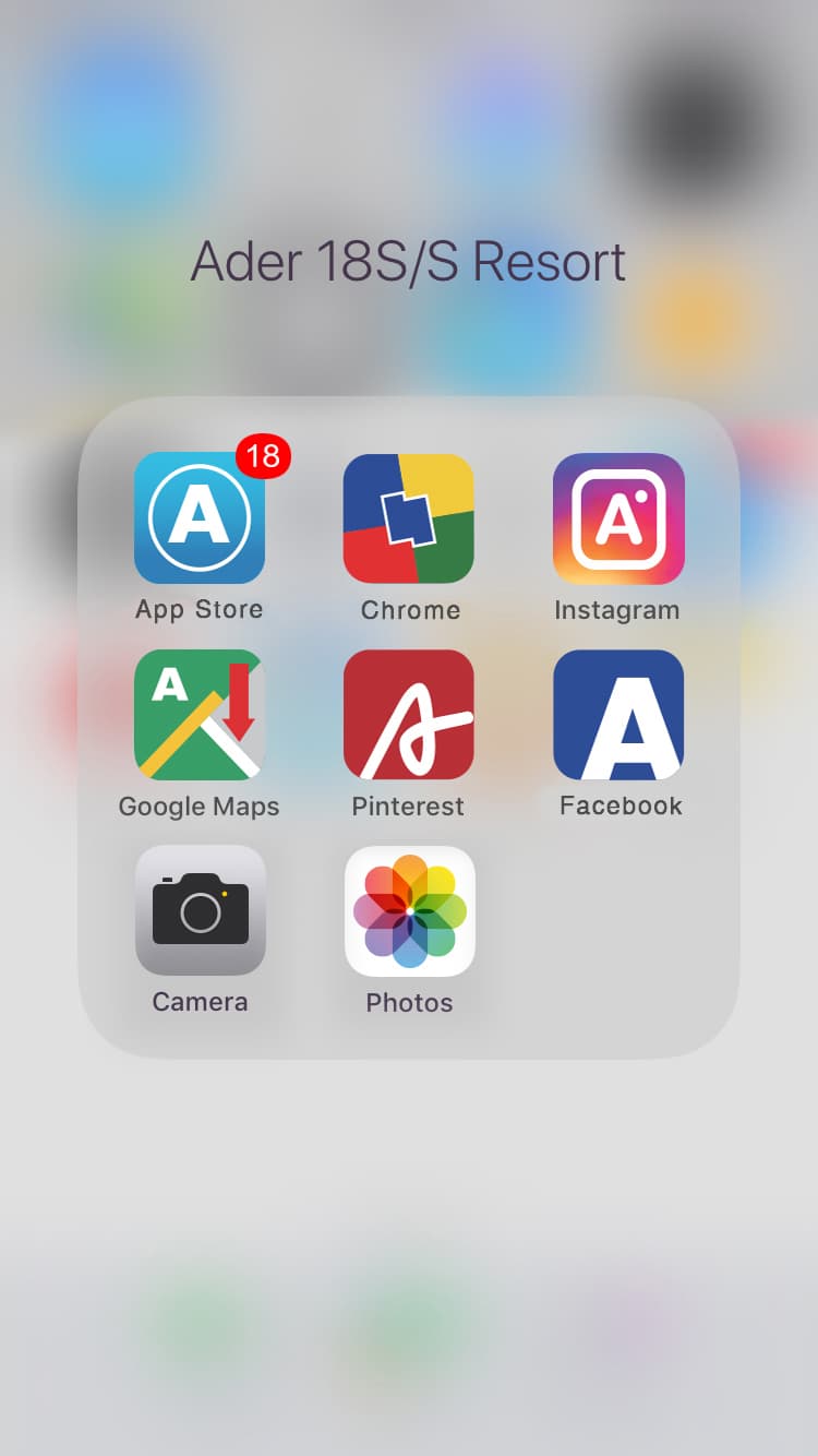 ADER ERROR 2018 Spring Summer Lookbook Smartphone