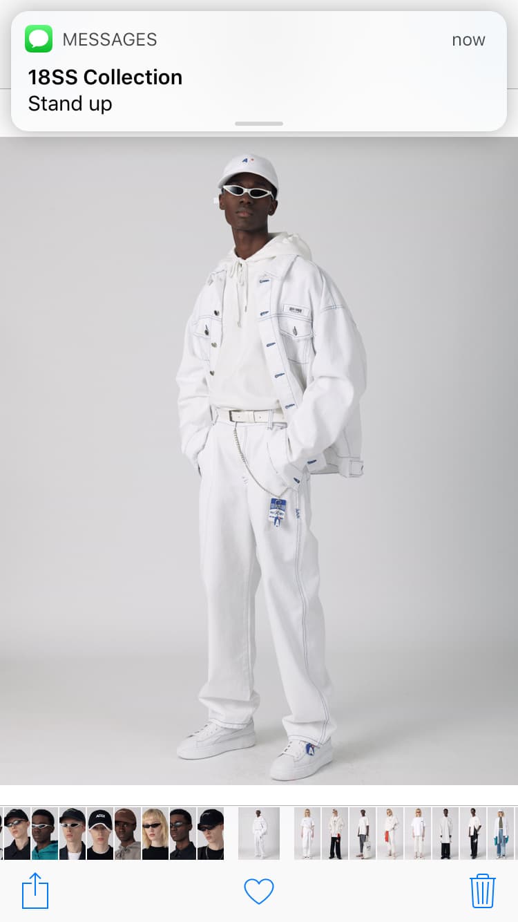 ADER ERROR 2018 Spring Summer Lookbook Smartphone