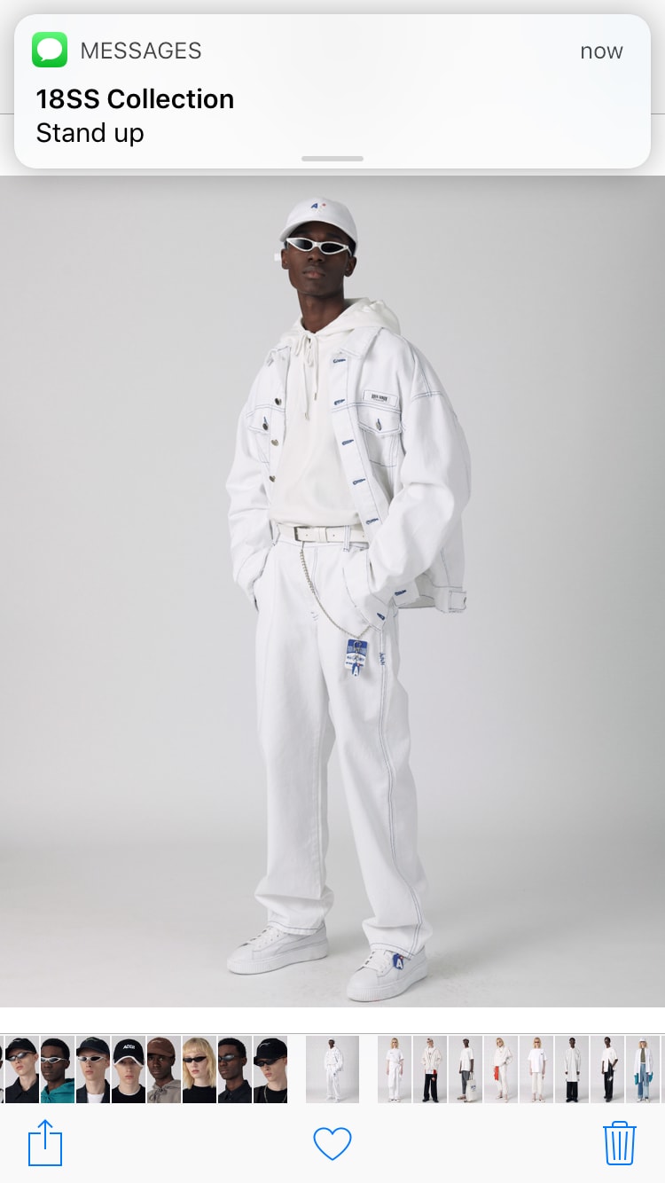 ADER ERROR 2018 Spring Summer Lookbook Smartphone