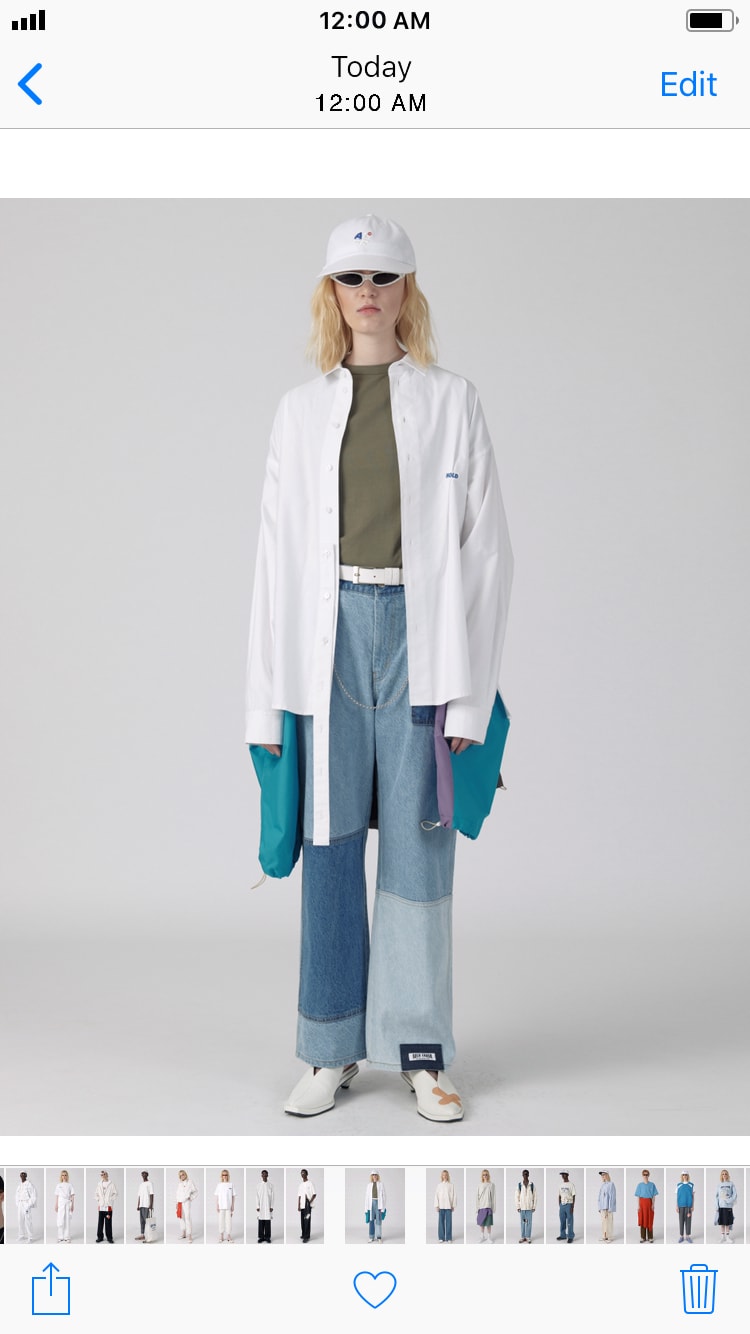 ADER ERROR 2018 Spring Summer Lookbook Smartphone