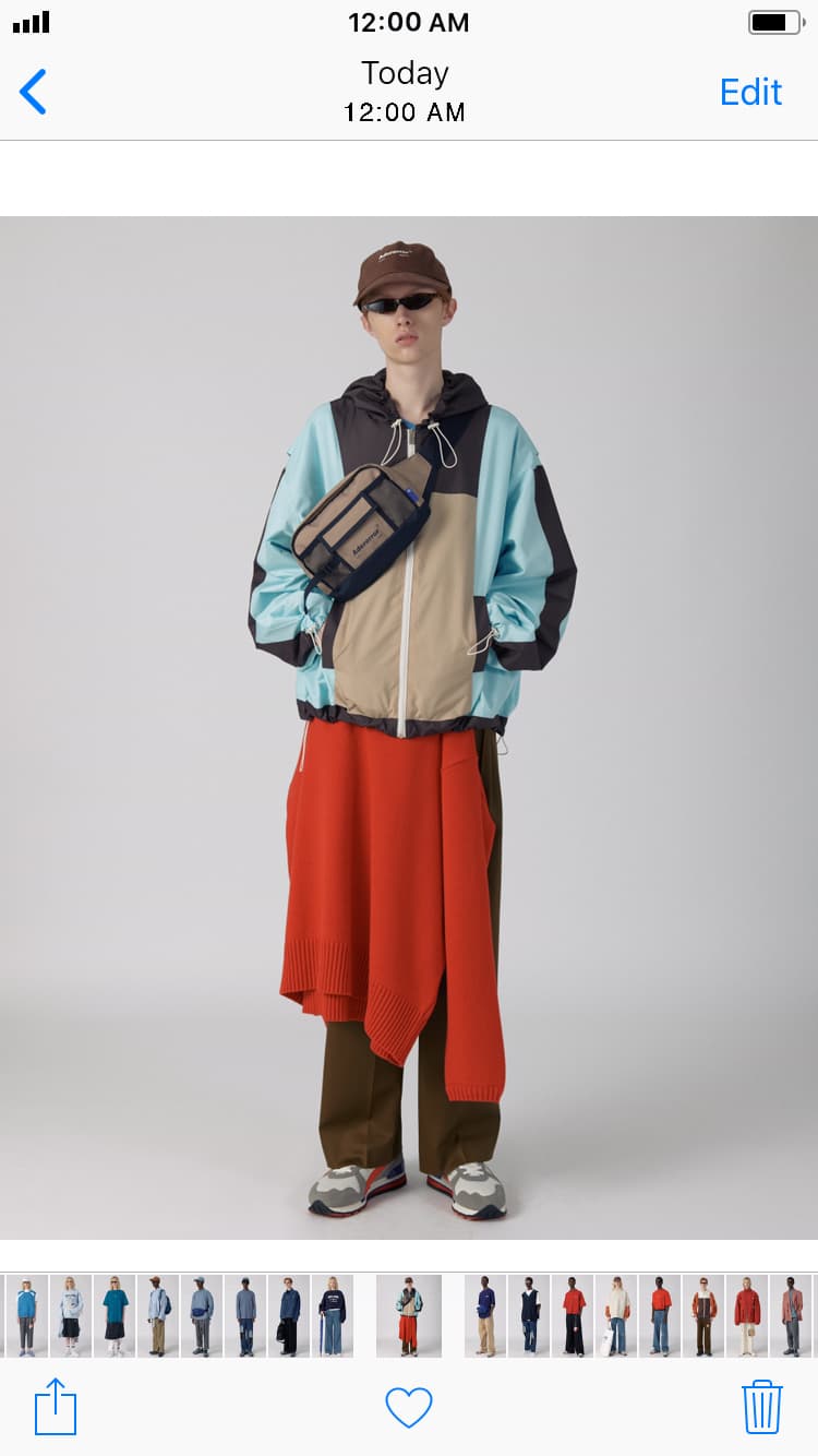 ADER ERROR 2018 Spring Summer Lookbook Smartphone