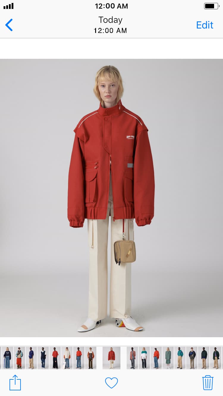 ADER ERROR 2018 Spring Summer Lookbook Smartphone