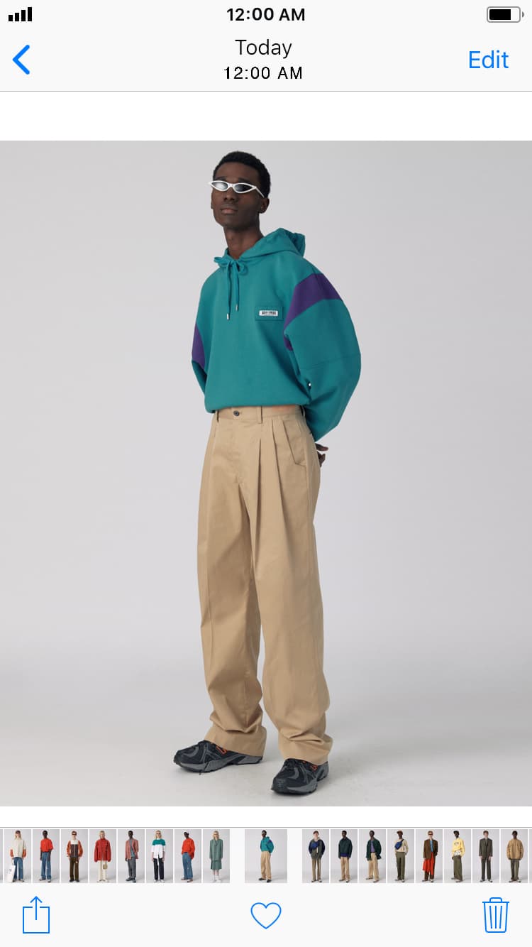 ADER ERROR 2018 Spring Summer Lookbook Smartphone