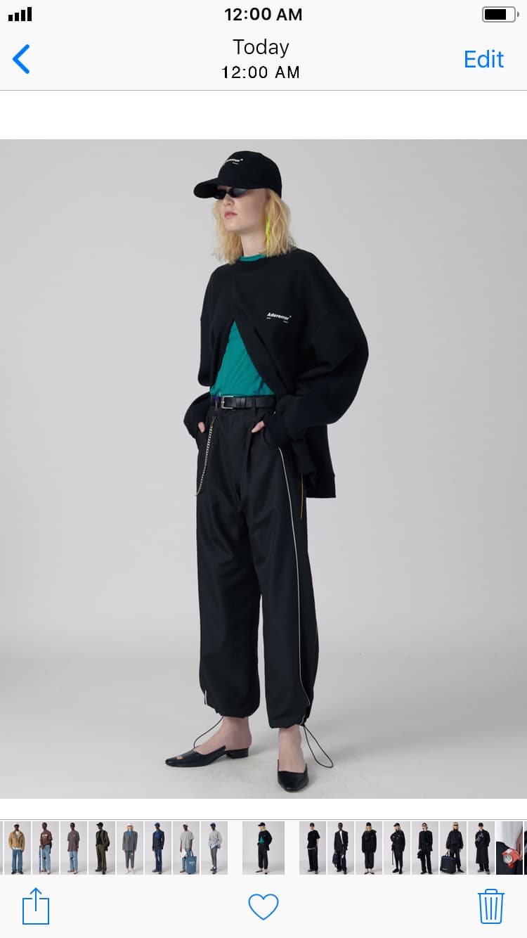 ADER ERROR 2018 Spring Summer Lookbook Smartphone