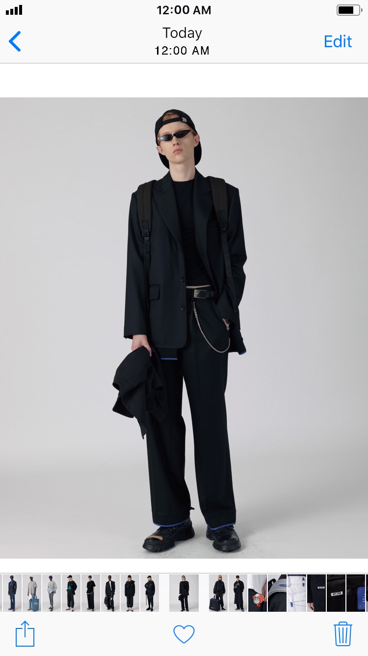 ADER ERROR 2018 Spring Summer Lookbook Smartphone