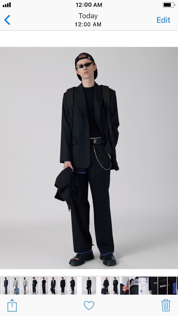 ADER ERROR 2018 Spring Summer Lookbook Smartphone