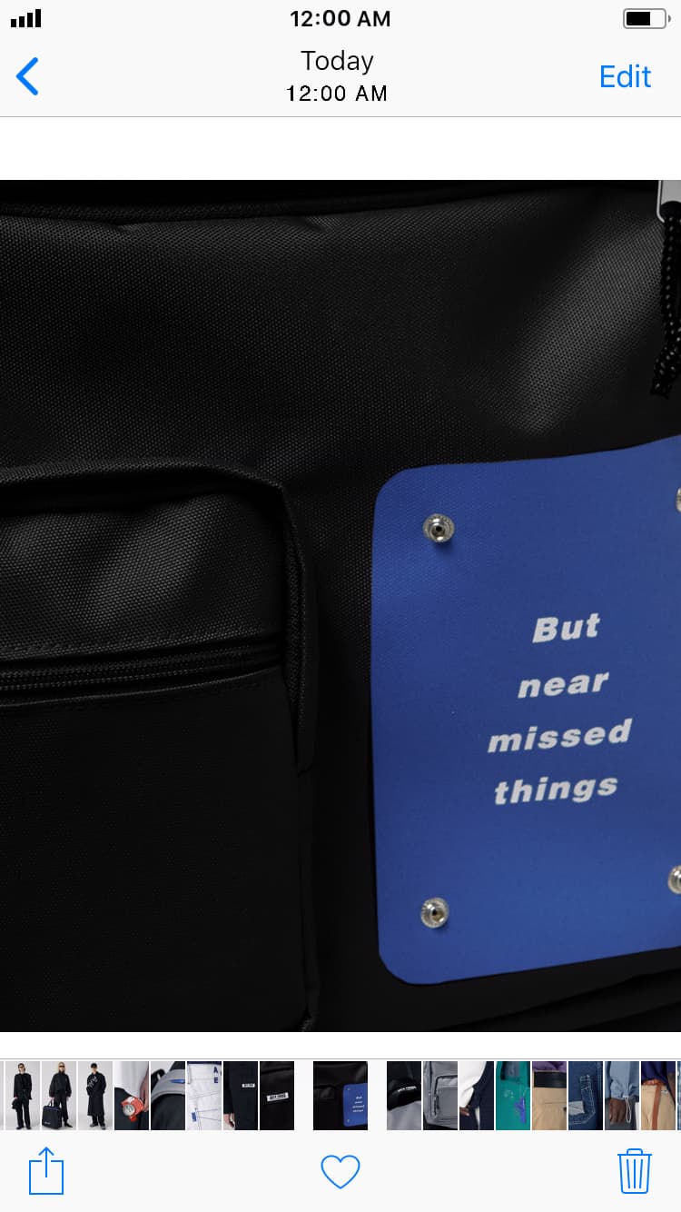 ADER ERROR 2018 Spring Summer Lookbook Smartphone