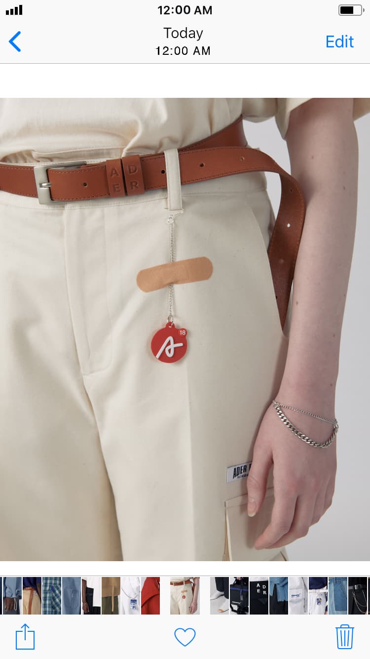 ADER ERROR 2018 Spring Summer Lookbook Smartphone