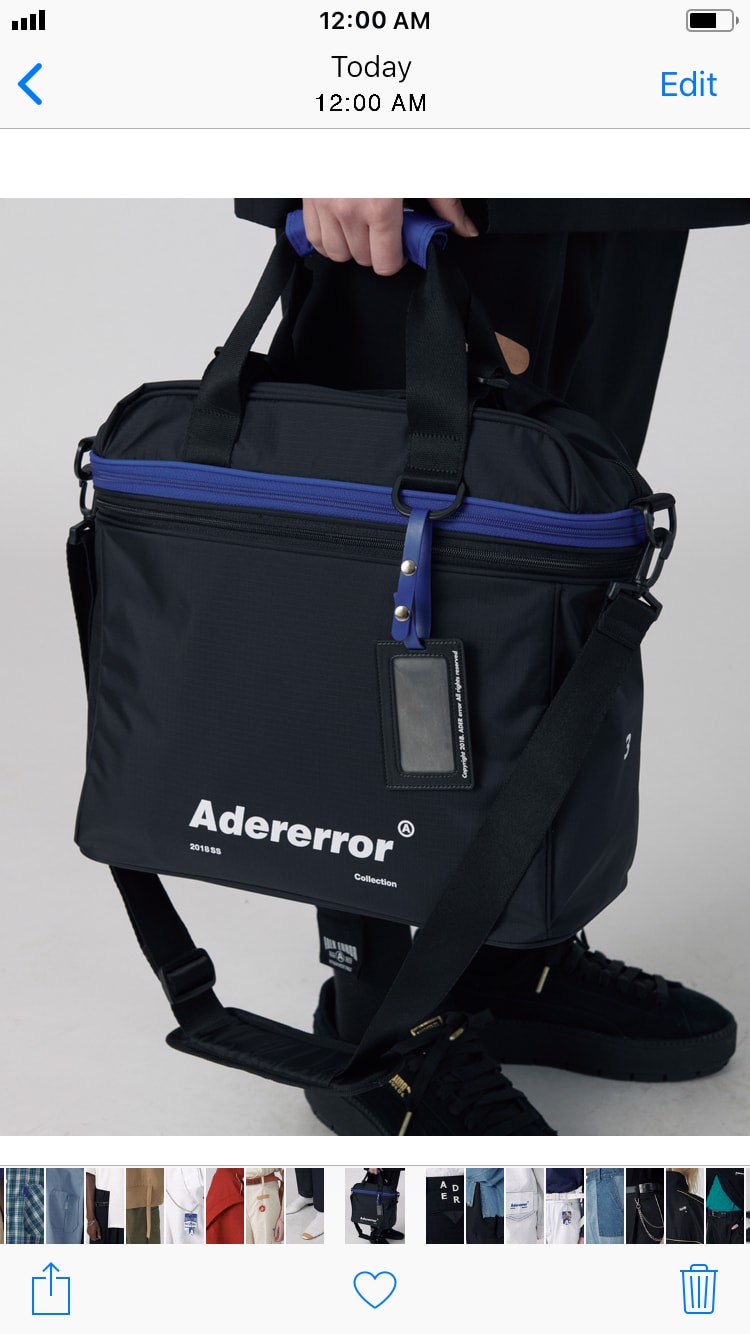 ADER ERROR 2018 Spring Summer Lookbook Smartphone