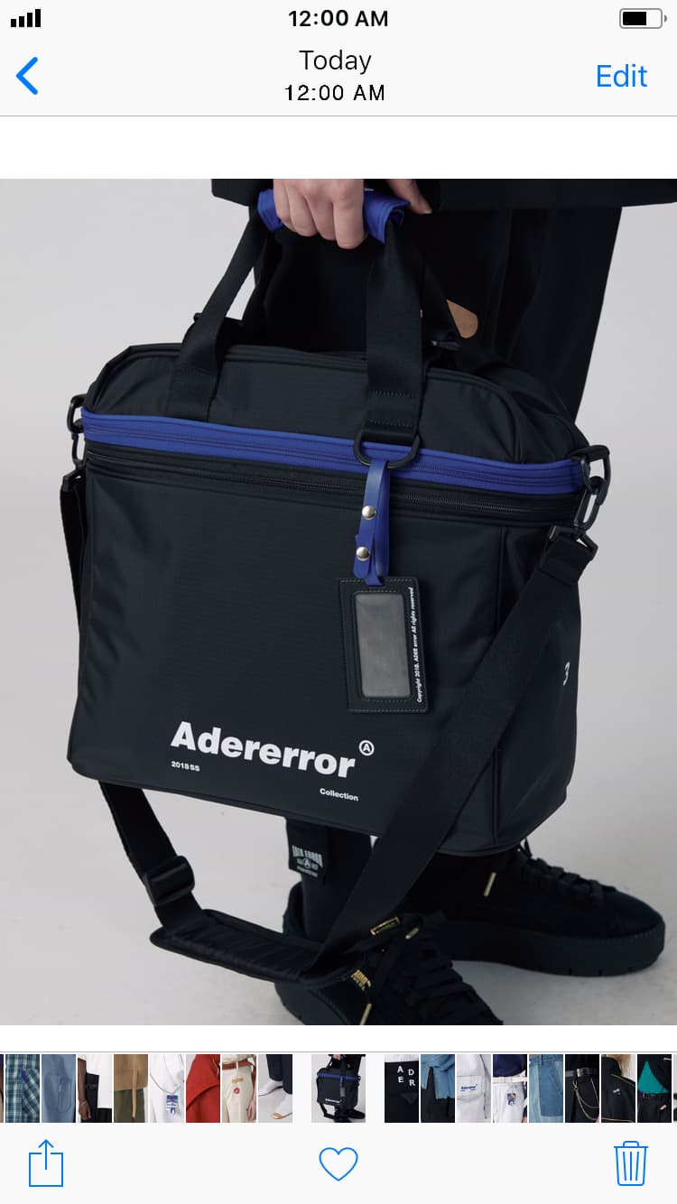 ADER ERROR 2018 Spring Summer Lookbook Smartphone