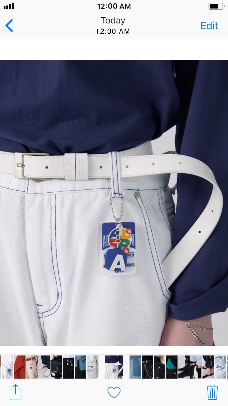 ADER ERROR 2018 Spring Summer Lookbook Smartphone