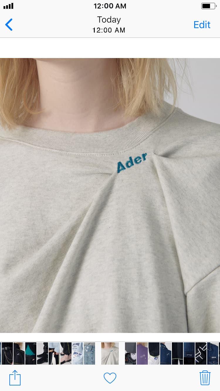 ADER ERROR 2018 Spring Summer Lookbook Smartphone