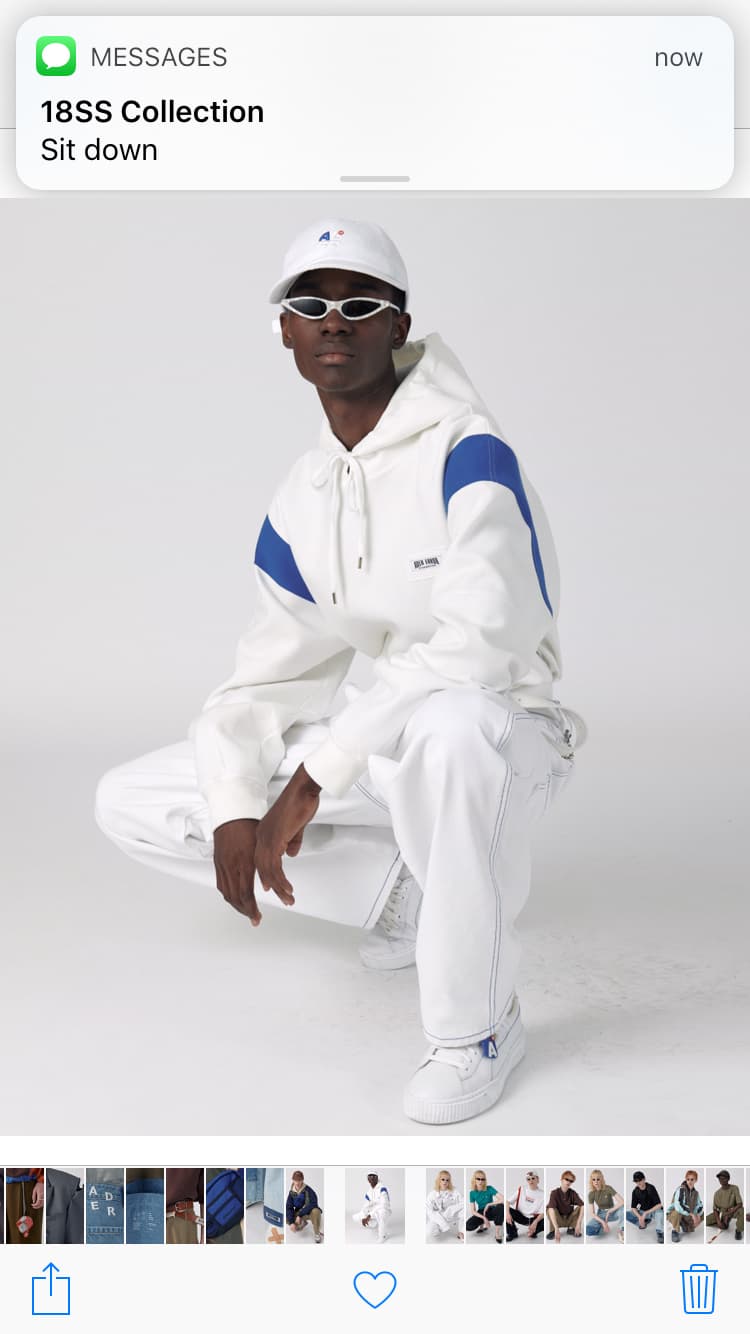 ADER ERROR 2018 Spring Summer Lookbook Smartphone