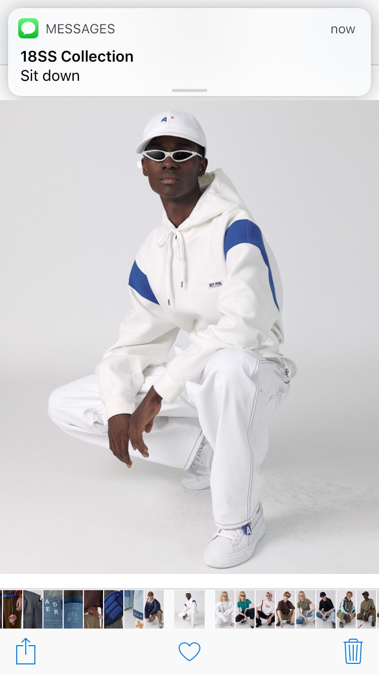 ADER ERROR 2018 Spring Summer Lookbook Smartphone