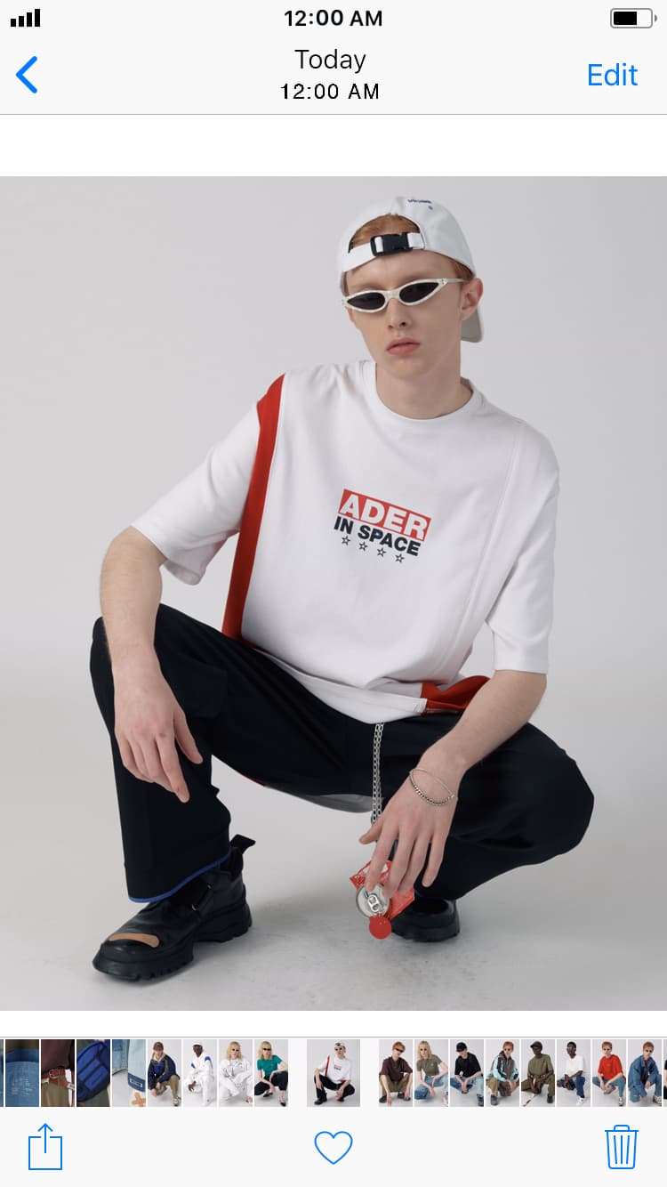 ADER ERROR 2018 Spring Summer Lookbook Smartphone