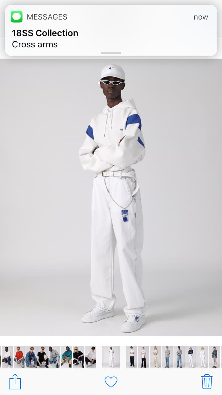 ADER ERROR 2018 Spring Summer Lookbook Smartphone