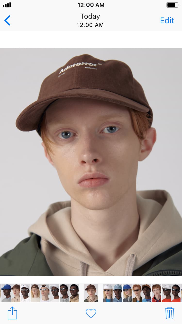 ADER ERROR 2018 Spring Summer Lookbook Smartphone