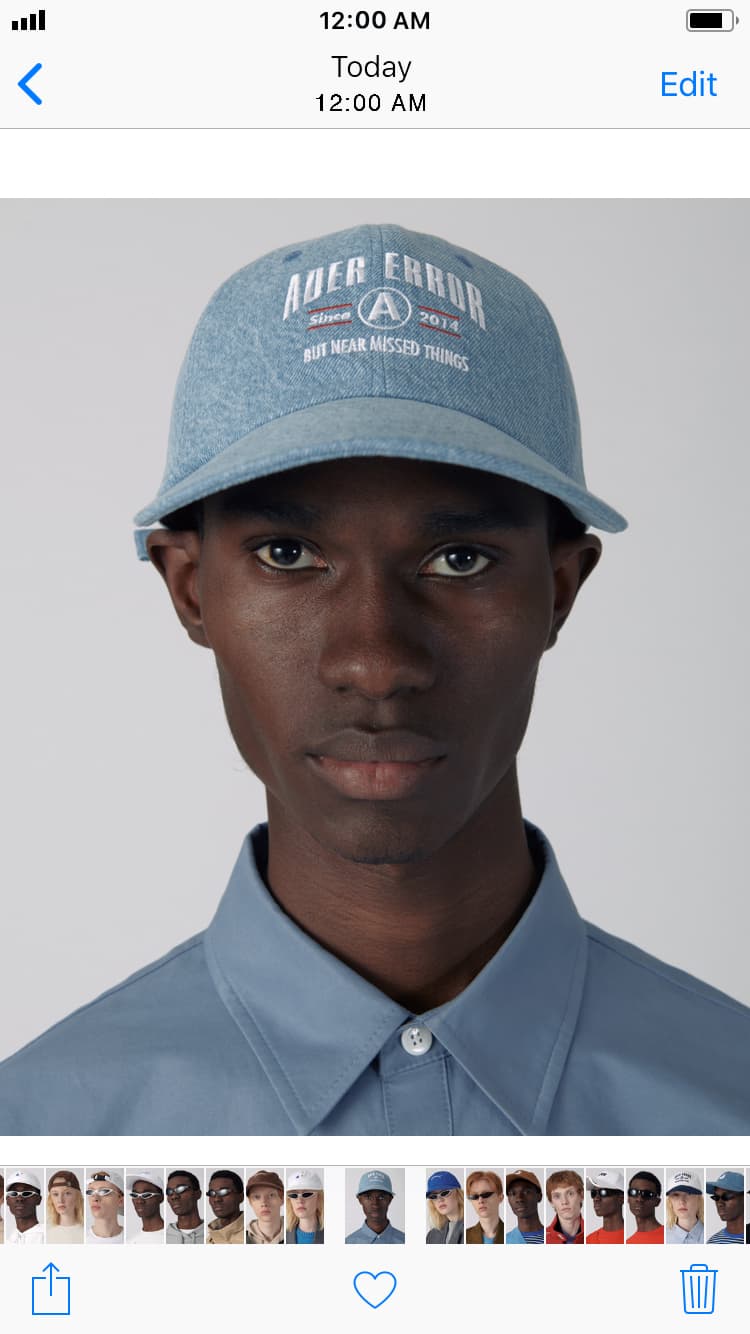 ADER ERROR 2018 Spring Summer Lookbook Smartphone