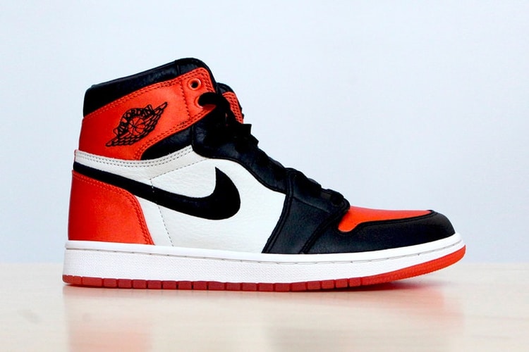 高級感のあるサテン素材で再構築された Air Jordan 1 “Shattered Backboard” モデルが登場