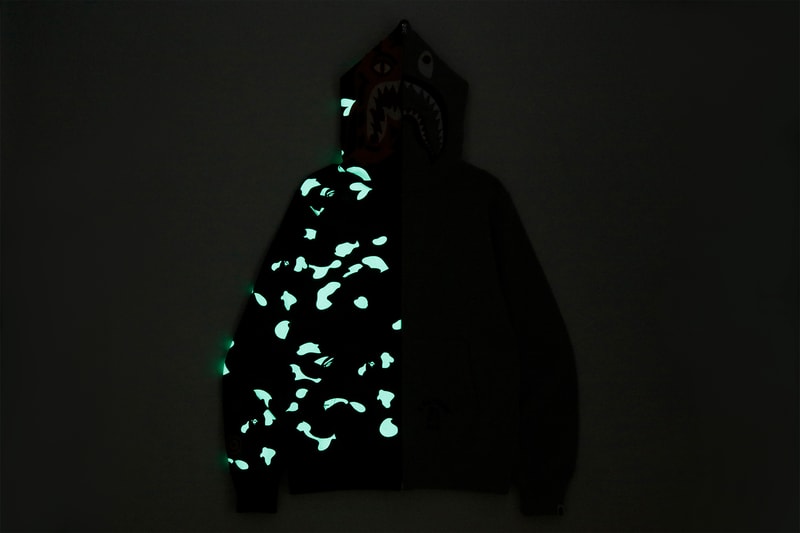 BAPE®️ より代表モチーフ2つを掛け合わせた人気の“タイガーシャーク”第3弾アイテムが登場 ベイプ　エイプ　