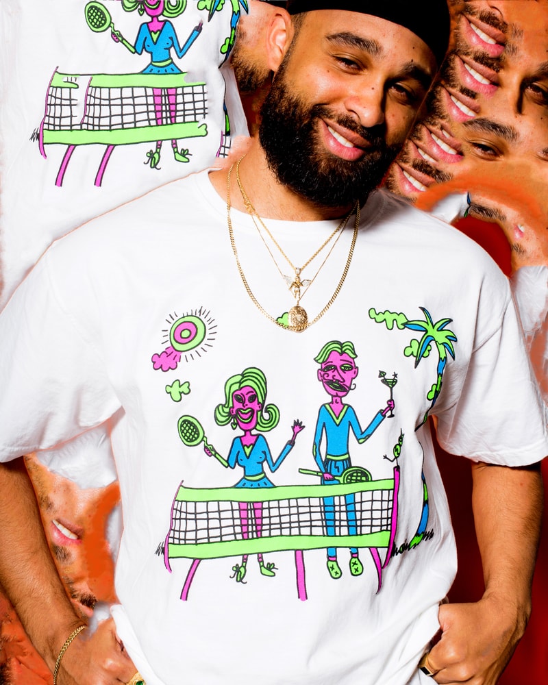 主役級のTシャツが多数登場する Chinatown Market 2018年春コレクション 伝説のラッパーたちのマッシュアップから『東急ハンズ』のブートレグまで一癖あるプリントが購買意欲を駆り立てる Mike Cherman（マイク・シャーマン）の変化球的なギミックが毎度購買意欲を駆り立てる新鋭LAレーベル〈Chinatown Market（チャイナタウン マーケット）〉が、2018年春コレクションをローンチした。厳しい寒さも過ぎ去ったということで、今季はTシャツが豊富にラインアップ。特にKanye West（カニエ・ウェスト）の息子、Saint（セイント）君の名前をプリントしたものや、Wu-Tang Clan（ウータン・クラン）、N.W.A.（エヌ・ダブリュ・エー）、The Notorious B.I.G.（ノトーリアス・B.I.G.）のマッシュアップデザイン、今年3月に亡くなったHawking（ホーキング）博士へのトリビュート、『東急ハンズ』のブートレグなど、そのバラエティからはMikeのカルチャーに対する幅の広さが伺える。また、盟友〈PLEASURES（プレジャーズ）〉や、香港の新鋭レーベル〈OKOKOK（オーケーオーケーオーケー）〉とのコラボレーションに加えてフーディも数種類展開され、オンラインストアは頭を悩ませるレイアウトに。本格的な夏の到来に先駆けて、その世界観を反映させたルックブックから気になる一着を探してみてはいかがだろうか。  また、Mikeの来日中に『HYPEBEAST』が敢行したストリートスナップ＆ゲリラインタビューもお見逃しなく。