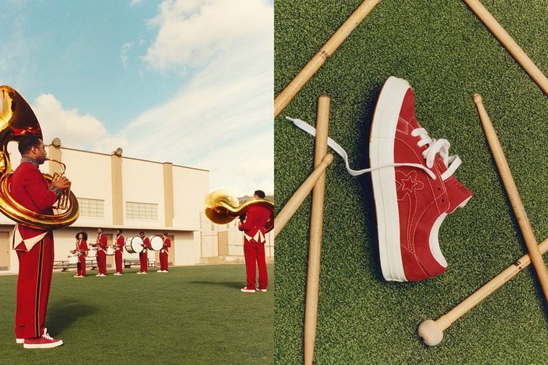 GOLF le FLEUR x Converse より2018年春夏コレクション “Mono” が解禁 素材とカラーリングが一新したコラボOne Starは今季の指名買いシューズ大本命 Tyler, The Creator タイラー・ザ・クリエイター Converse コンバース Golf Wang ゴルフ・ワン GOLF le FLEUR ゴルフ・ラ・フルール Mono ブラック ホワイト Greener Pastures グリーナーパスチャーズ Limoges リモージュ Rhubarb ルバーブ カラーウェイ One Star プレミアムスエード クリームカラー 4月26日 Converse.com Golfwang.com Tシャツ クルーネックスウェット HYPEBEAST ハイプビースト