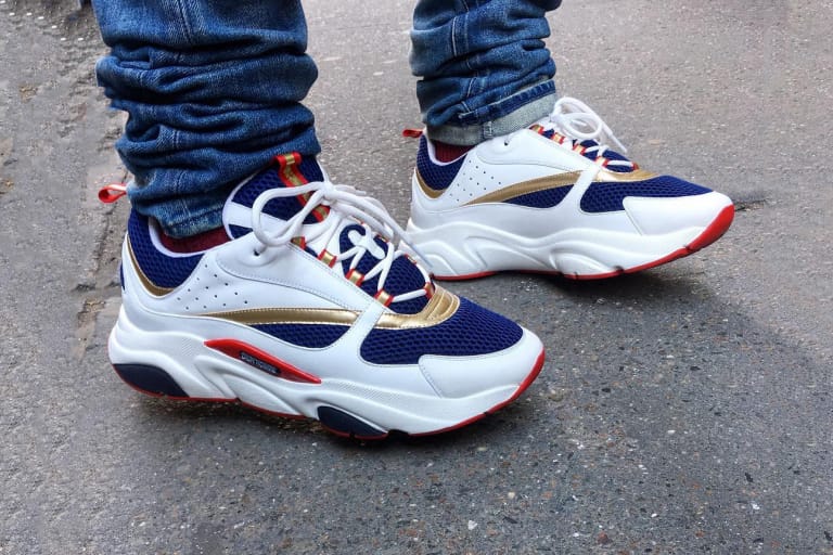 Dior Homme より今ドキな顔立ちにカジュアルダウンした最新ダッドスニーカーが登場