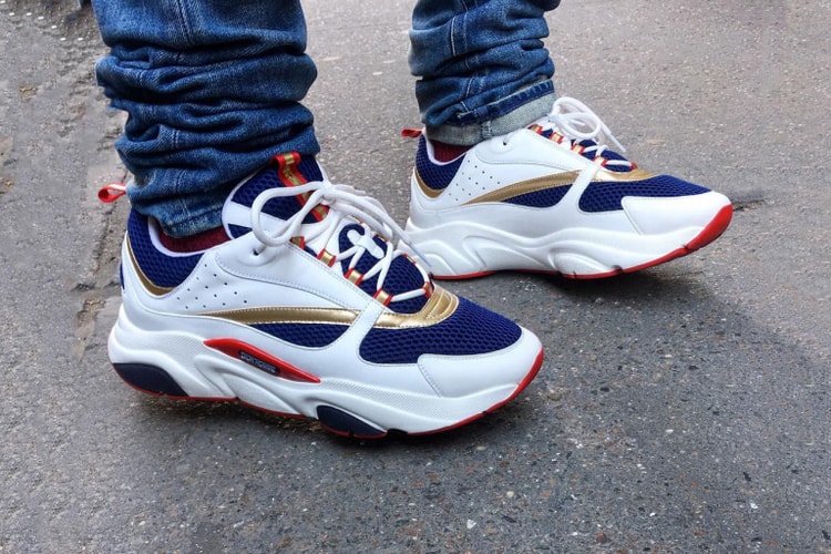 Dior Homme より今ドキな顔立ちにカジュアルダウンした最新ダッドスニーカーが登場