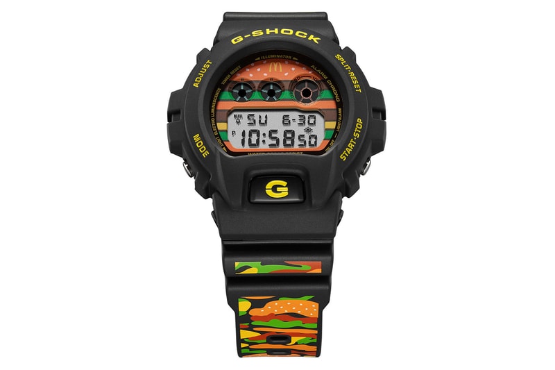 G-SHOCK x McDonald's の異色タッグよりビッグマック生誕50周年記念コラボウォッチが登場 マクドナルド HYPEBEAST ハイプビースト