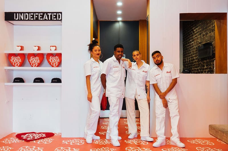 VERDY がLAの UNDEFEATED で開催した Girls Don’t Cry のポップアップをレポート