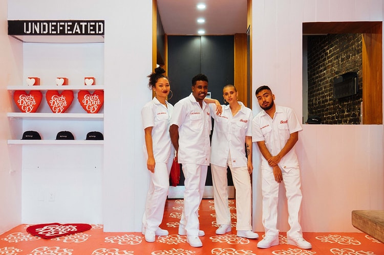 VERDY がLAの UNDEFEATED で開催した Girls Don’t Cry のポップアップをレポート